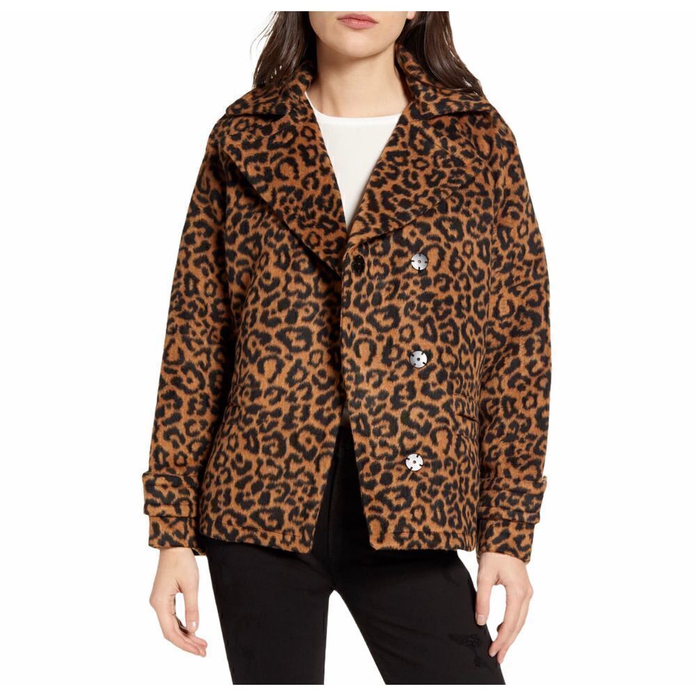 Splendid Animal Print Jacket Size Large